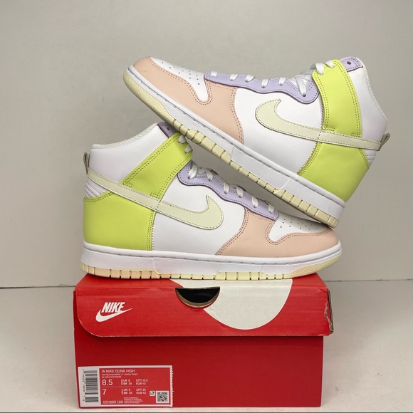 Nike Shoes - Nike Dunk High WMNS “Cashmere/Lemon Twist” NEW 2021